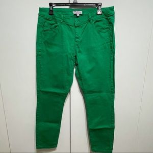 BNWOT ASOS size 12 petite green denim Y2K